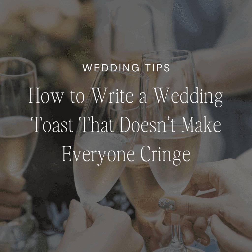Couple laughing during best man toast at Iowa wedding | Cedar Rapids wedding videographer